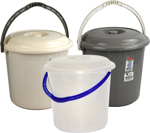 Plastic bucket with lid - lid, &