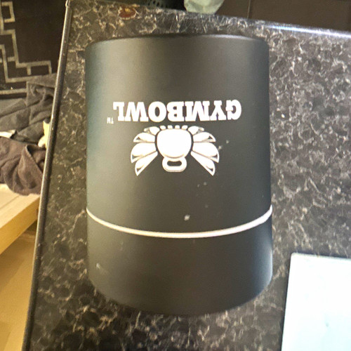 Gymbowl black plastic - black,