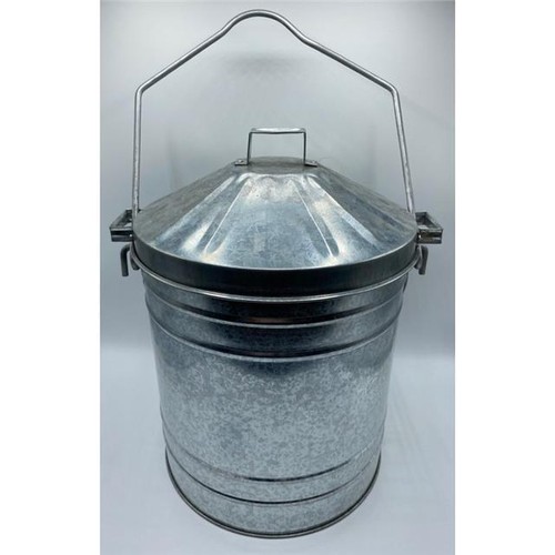 Galvanised 20l ash carrier - ash,