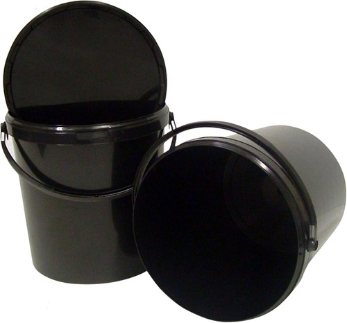 Other hydroponics black bucket - black,