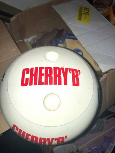 Cherry round plastic ice - b',