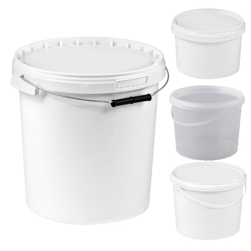 Plastic buckets tubs - buckets,